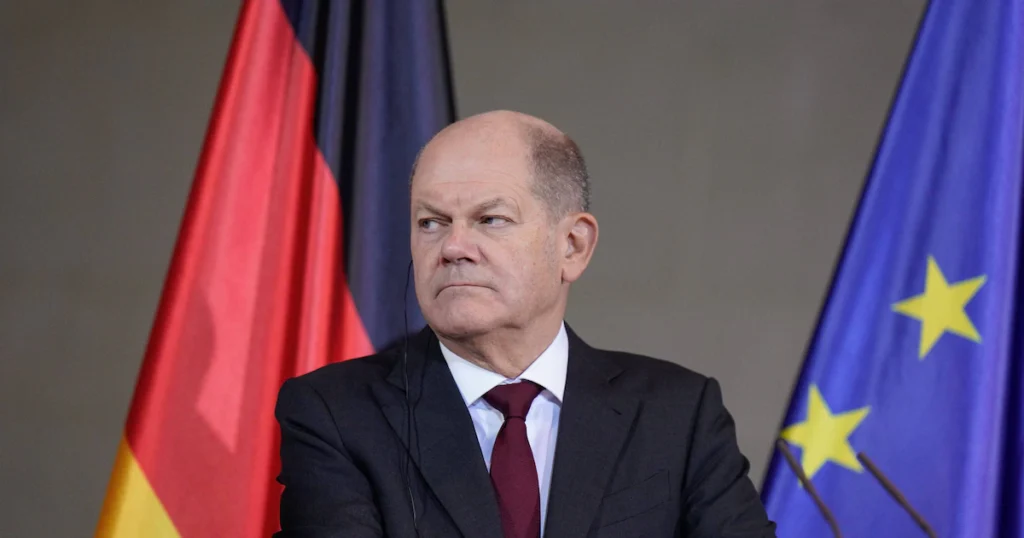 Olaf Scholz Schlaganfall